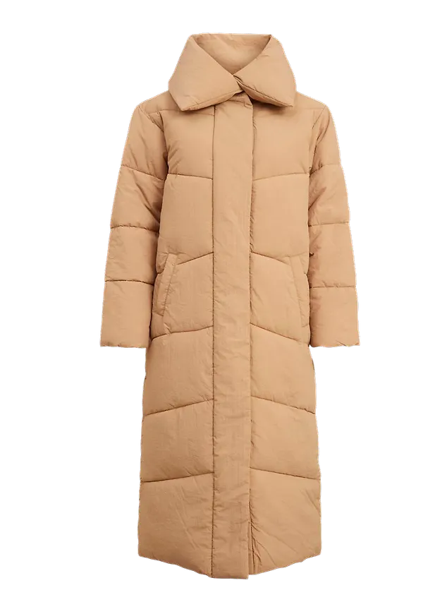 Vila - Kappa viLouisa Padded Coat/PB - Brun - 40
