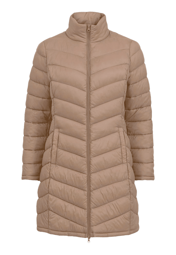 Vila - Kappa viSibiria New Long Jacket - Brun