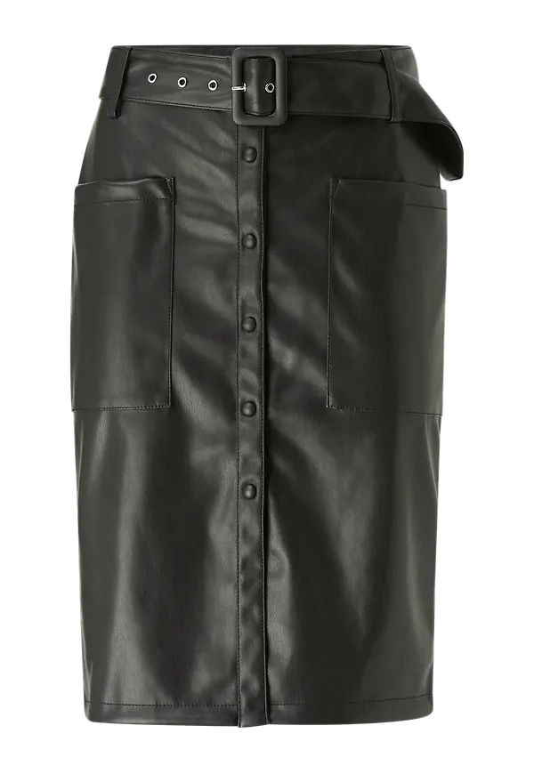 Vila - Kjol viDaras HW Skirt - Svart
