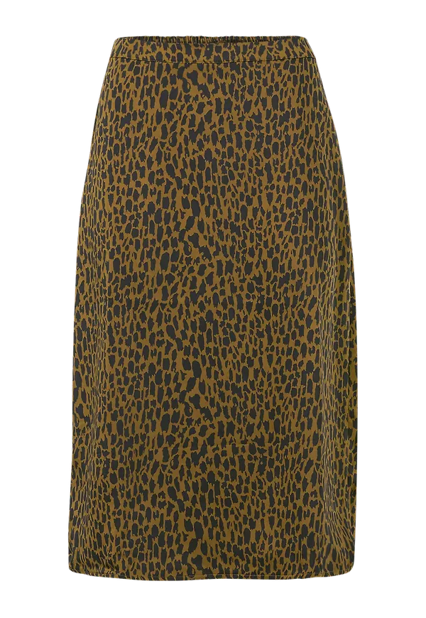 Vila - Kjol viMeko HW Midi Skirt - Brun