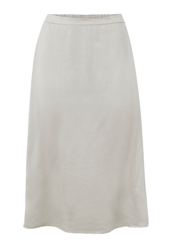Vila - Kjol viMeko HW Midi Skirt - Grå
