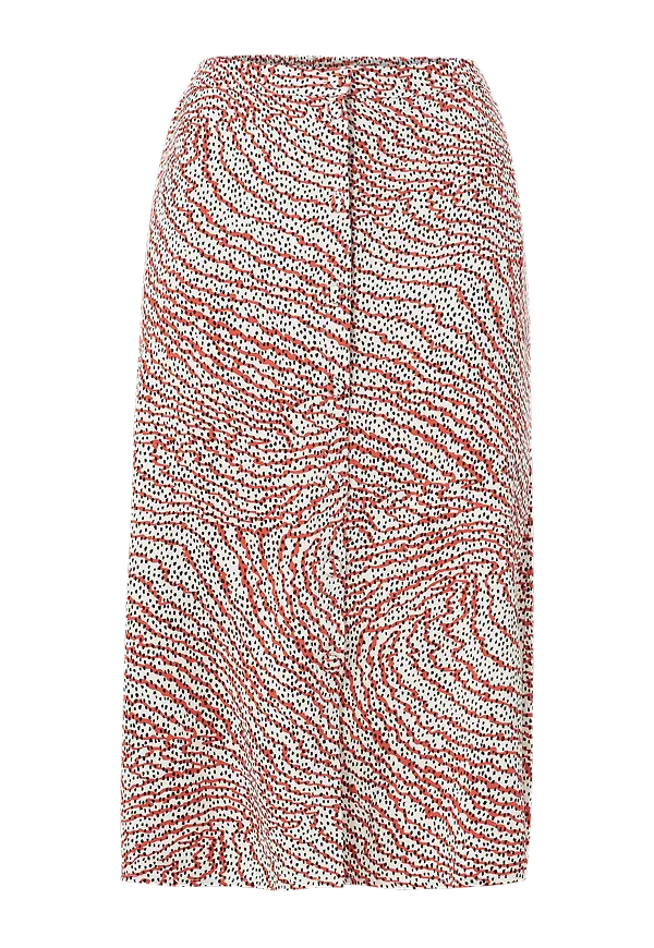 Vila - Kjol viMoras HW Midi Skirt - Beige