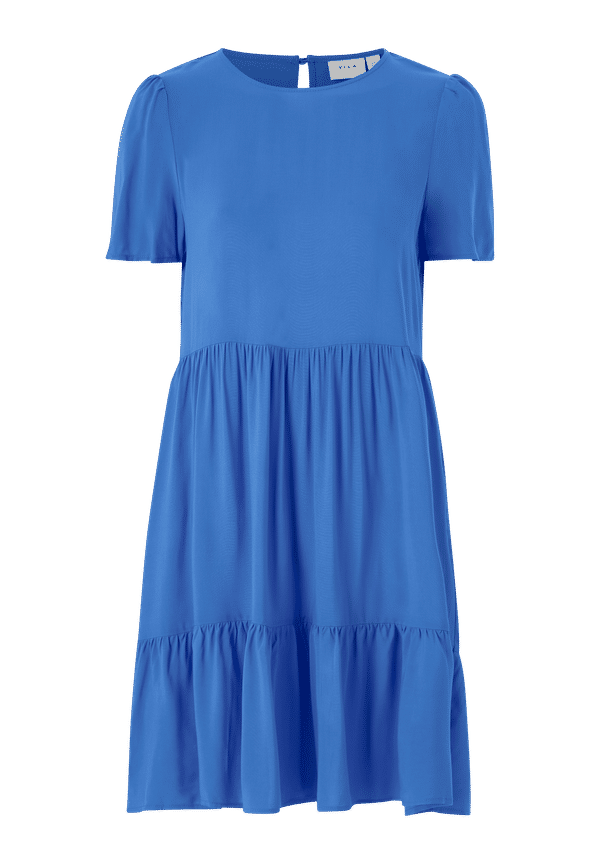 Vila - Klänning viPaya S/S Dress - Blå - 44