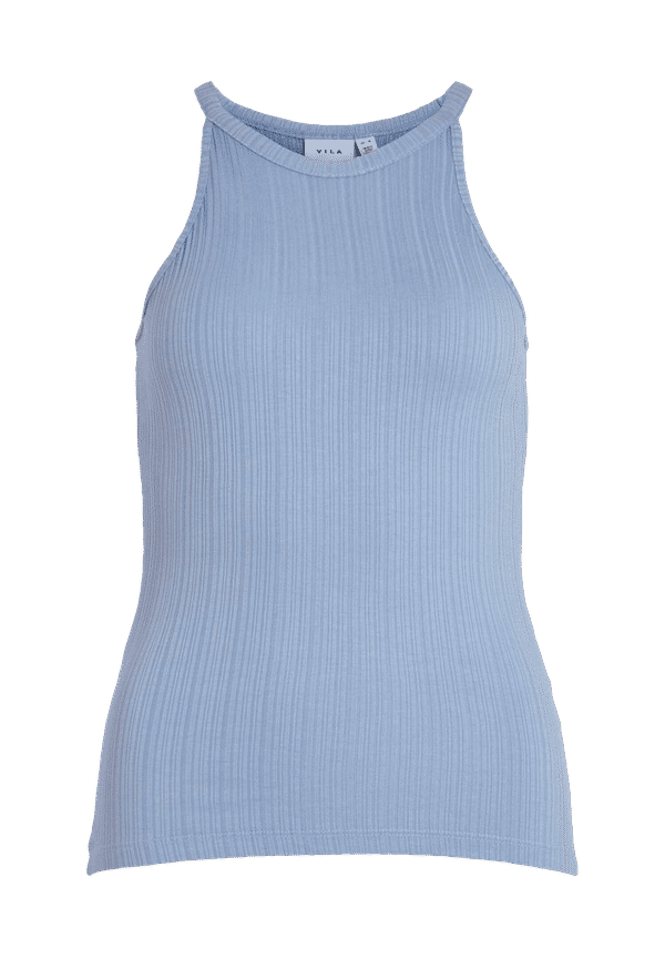 Vila - Linne viAthalia New Strap Top - Blå