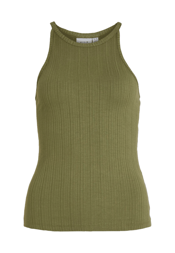 Vila - Linne viAthalia New Strap Top - Grön