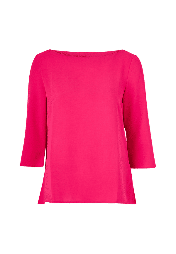 Vila - Topp viRasha Boatneck 3/4 Top - Röd
