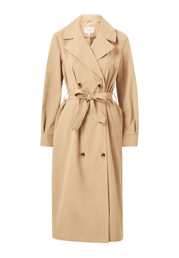 Vila - Trenchcoat viMersin Long Trenchcoat - Grå - 44