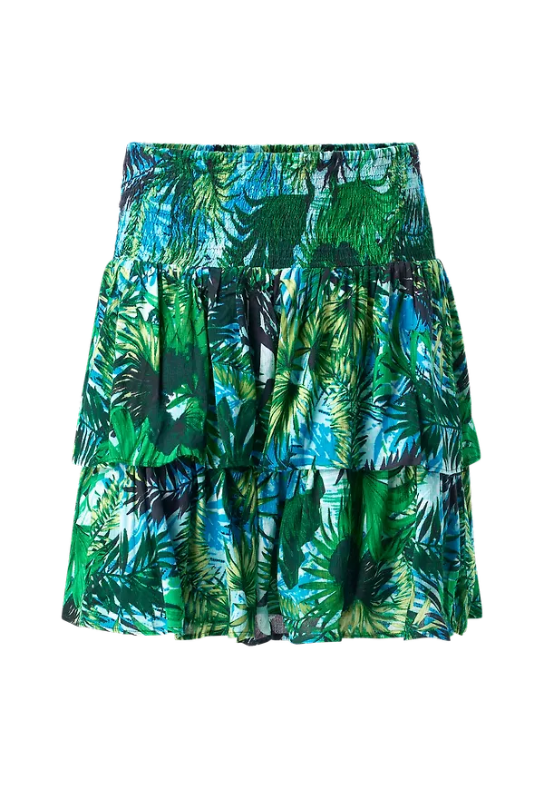 Vila - Volangkjol viGreia HW Skirt - Vit