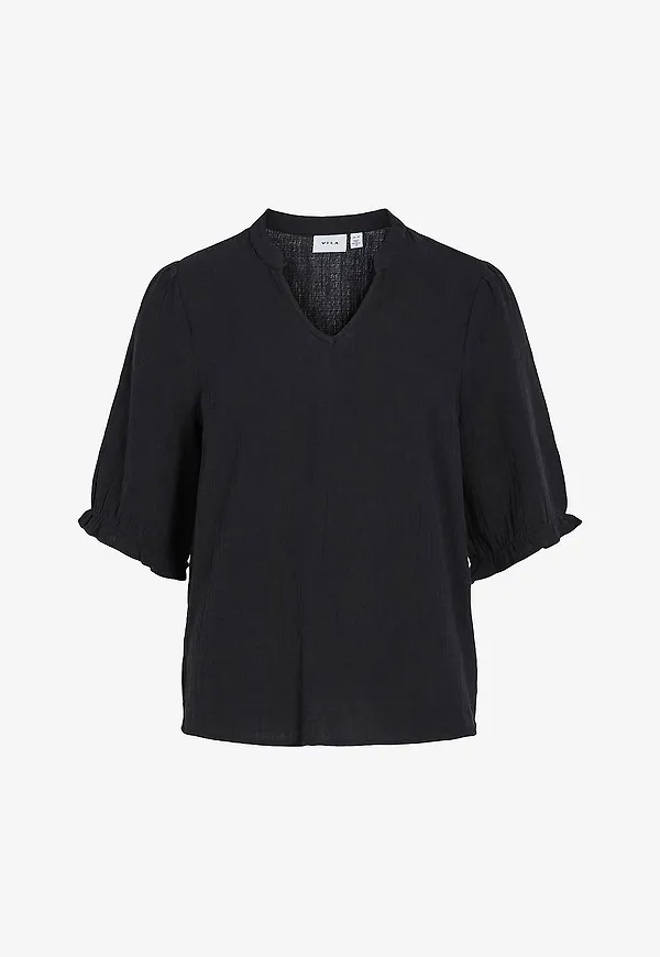 Vila - Blus viLania 2/4 Top - Svart