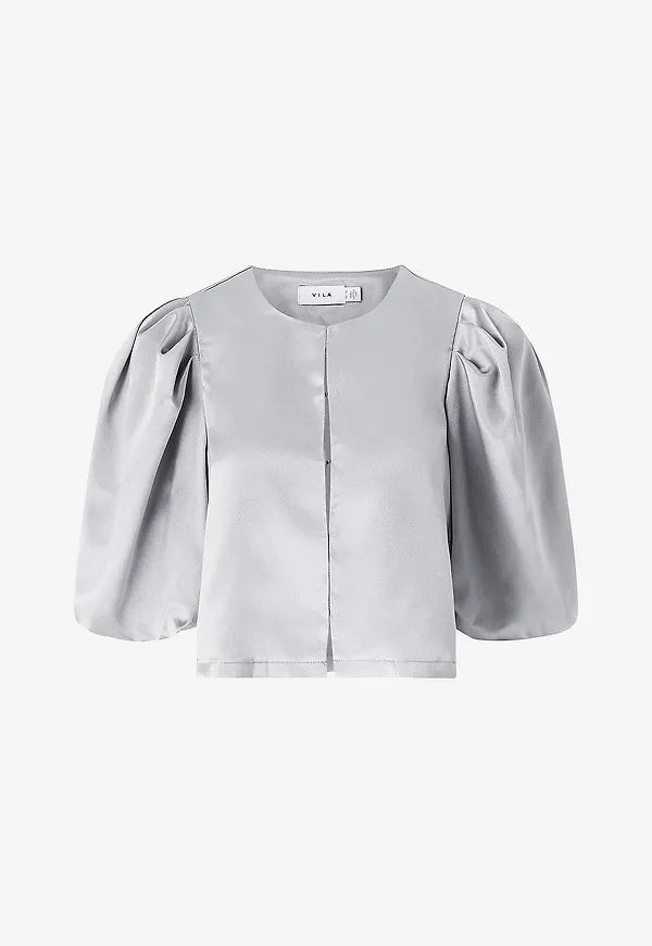 Vila - Blus viShina 2/4 Top - Silver