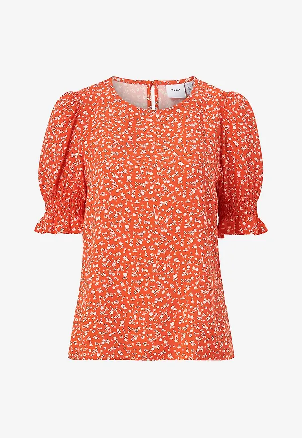 Vila - Blus viSun New Top - Orange