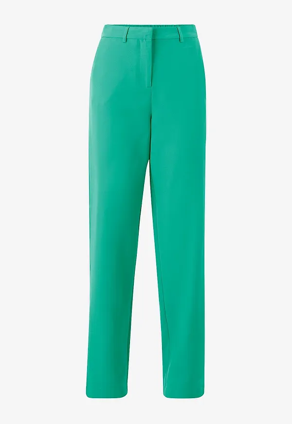 Vila - Byxor viKamma HW Pant - Grön