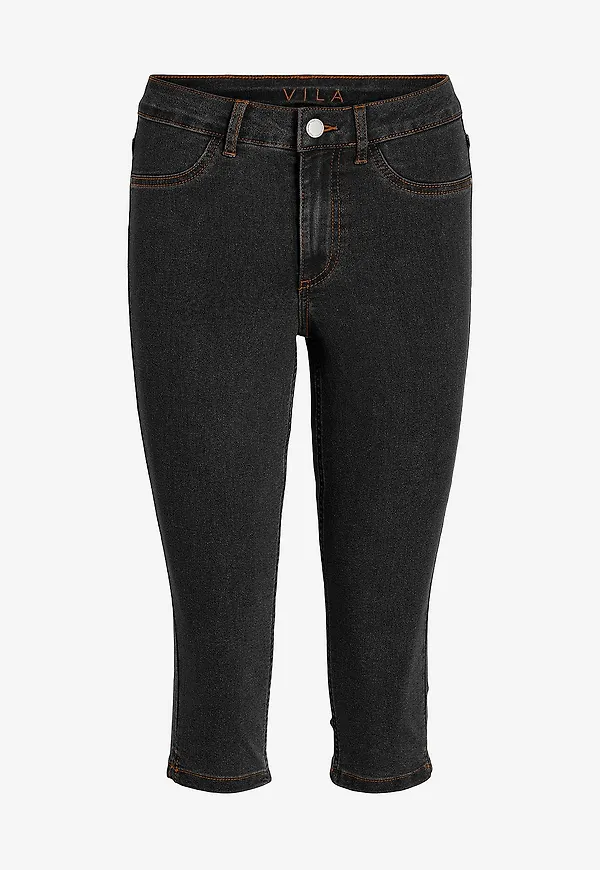Vila - Capribyxor viJeggy Ana RW Capri Jeggins - Svart