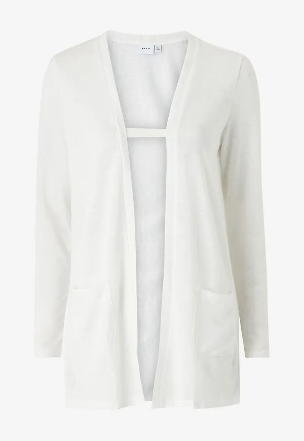 Vila - Cardigan viAmer L/S Cardigan - Vit