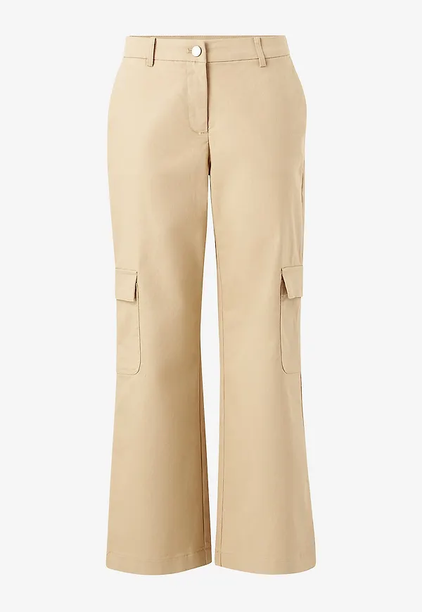 Vila - Cargobyxor viCaroline Cargo Jeans - Beige