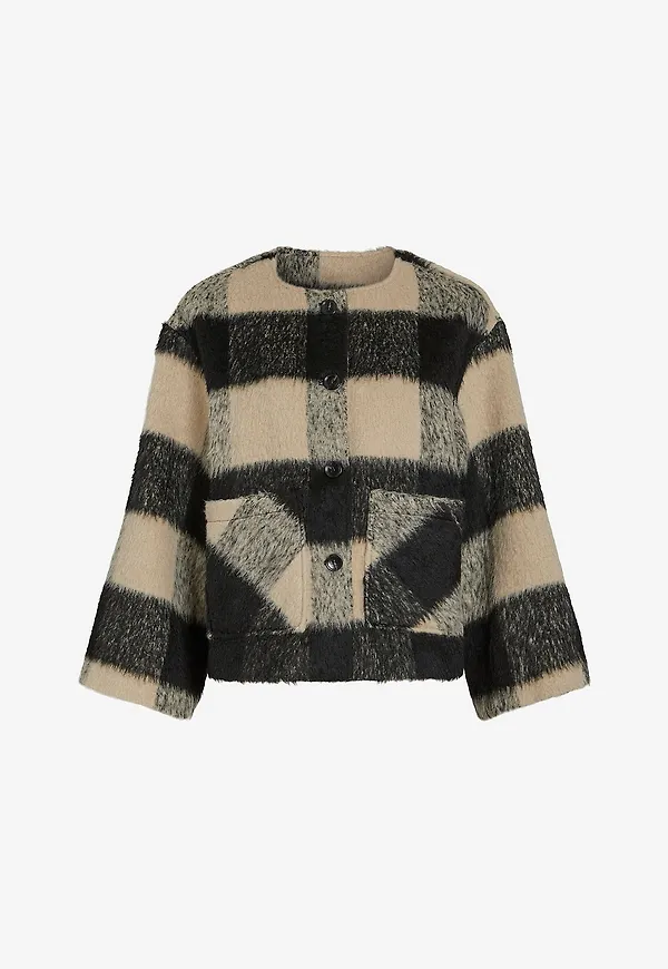 Vila - Jacka viJana Button Jacket - Svart