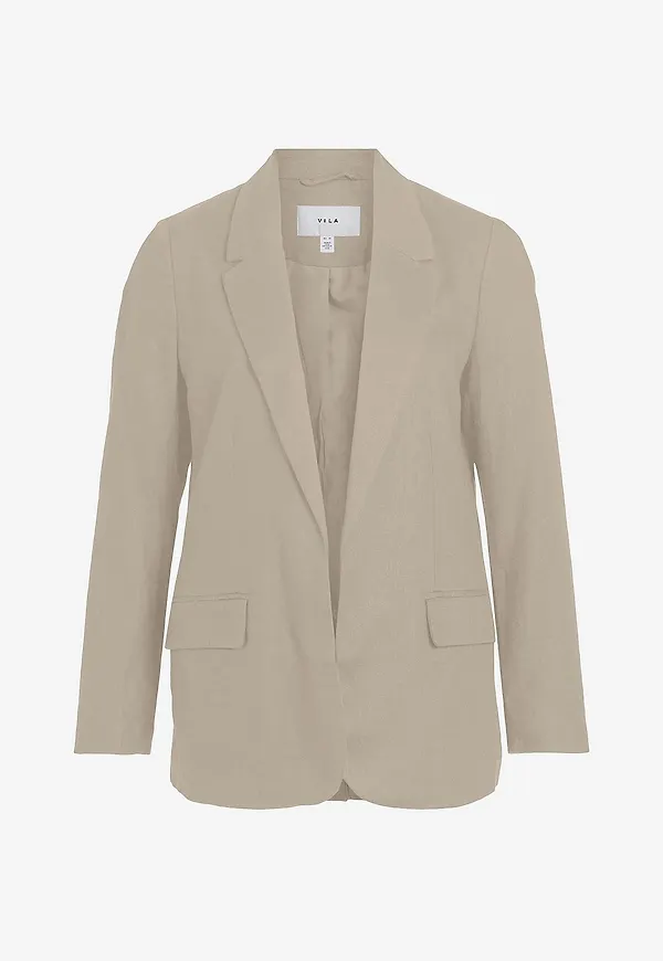 Vila - Kavaj viJolanda L/S Blazer - Beige