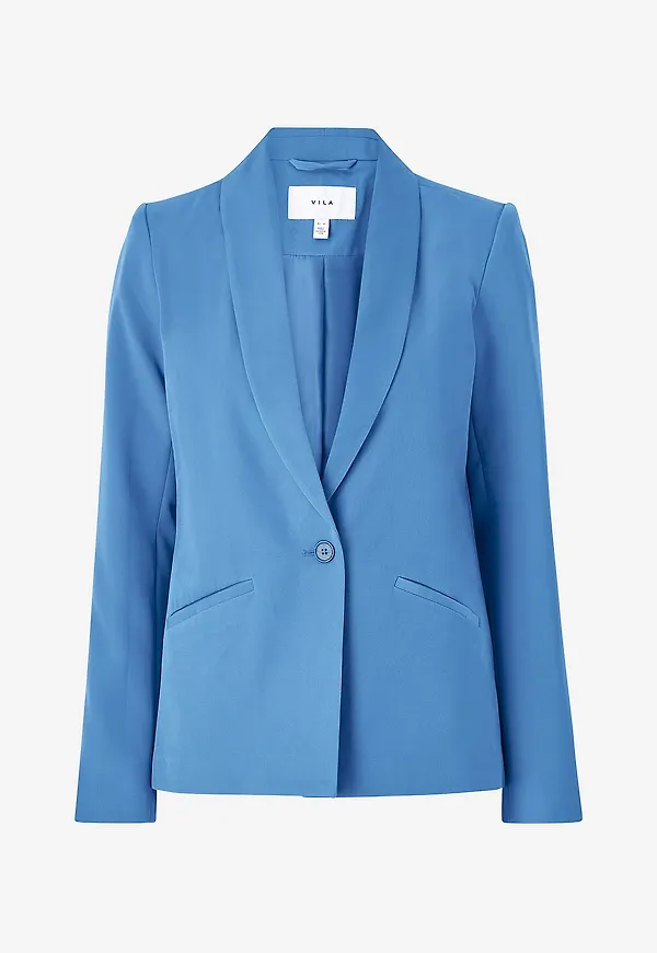 Vila - Kavaj viKamma Blazer - Blå