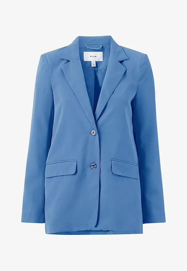 Vila - Kavaj viKamma Loose Blazer - Blå