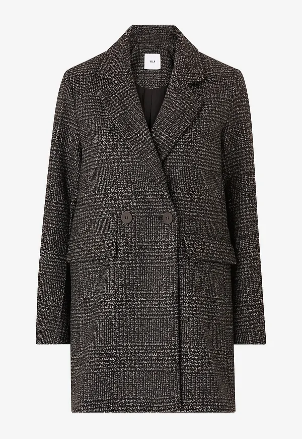 Vila - Kavaj Viley Wool Blazer Jacket - Svart