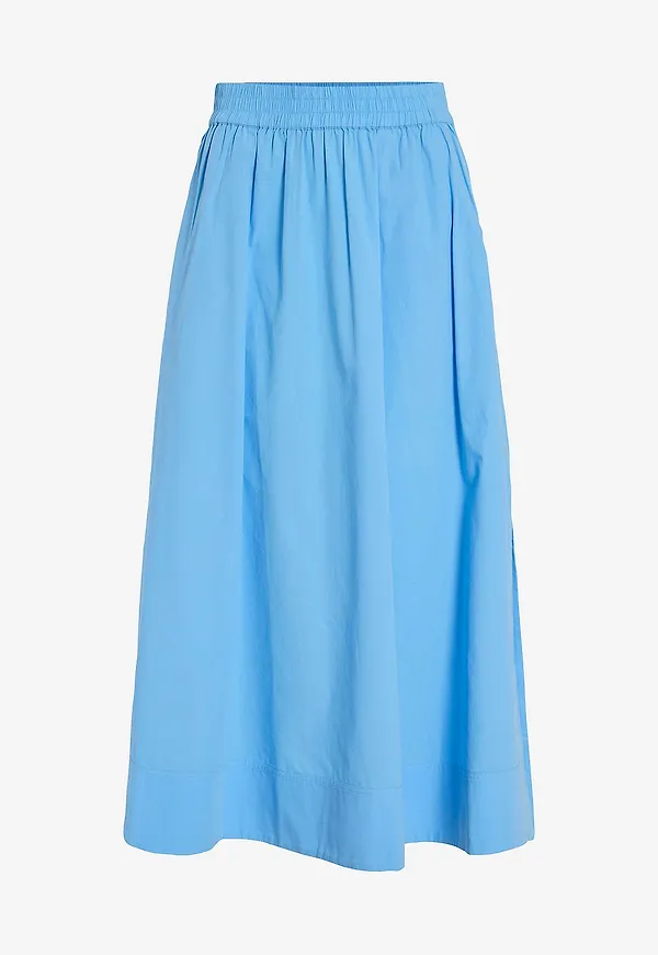 Rouge Edit - Kjol Roulila HW Ankle Skirt - Blå