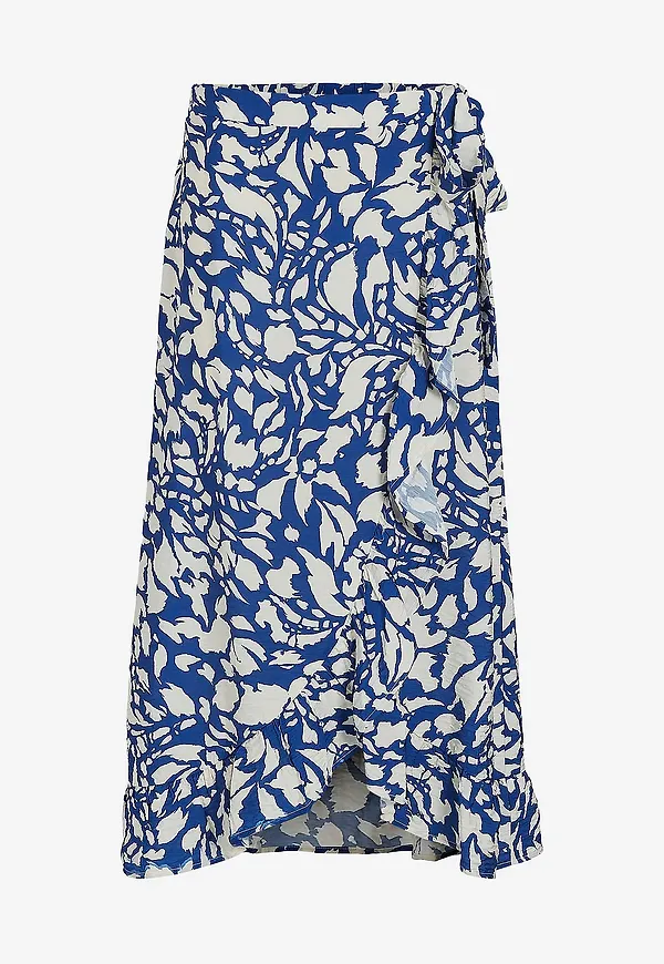 Vila - Kjol viAlly Wrap Skirt - Blå