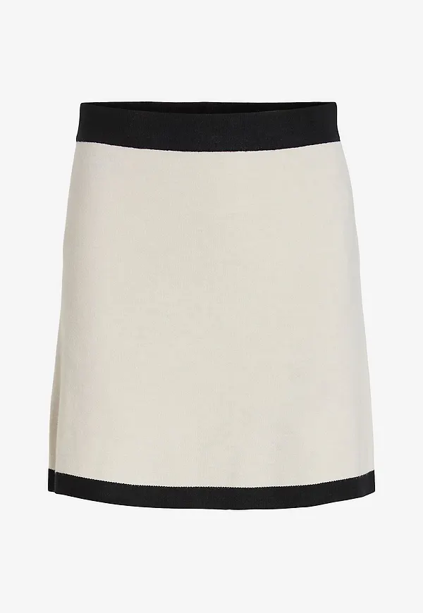 Vila - Kjol viCassie HW Twill Knit - Beige
