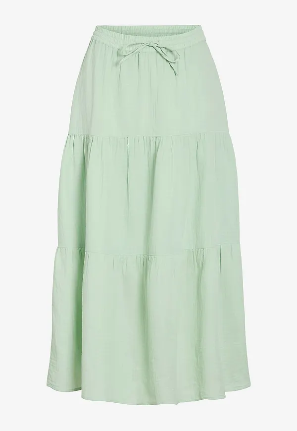 Vila - Kjol viLania RW Ankle Skirt - Grön