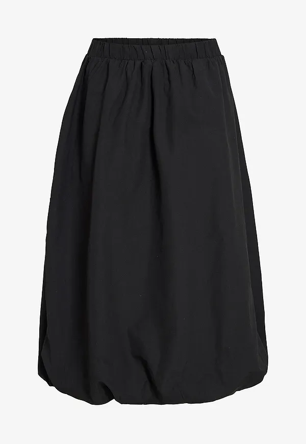 Vila - Kjol viSema Midi Balloon Skirt - Svart