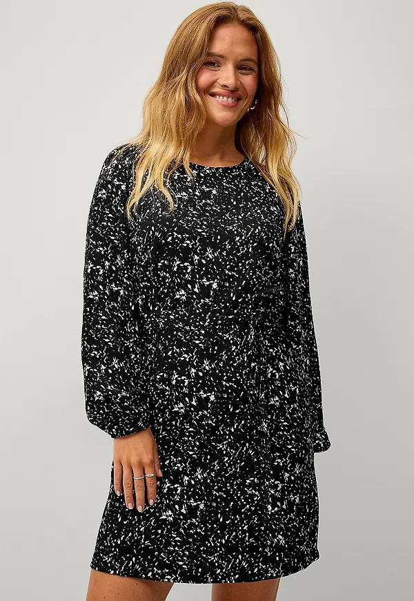 Vila - Klänning viPeffi L/S Dress - Svart