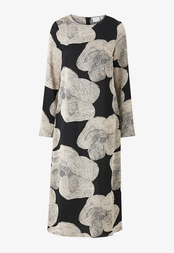 Vila - Klänning viRoxy L/S Dress - Svart