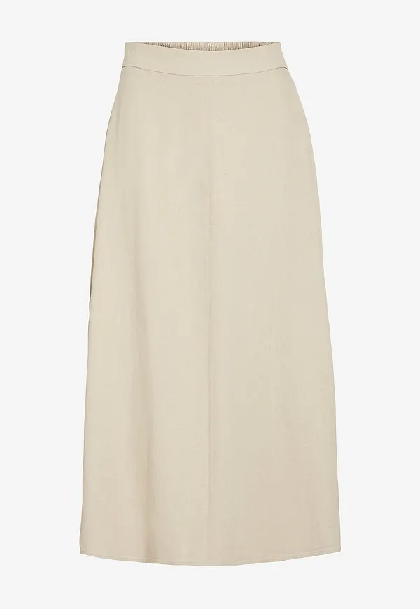 Vila - Linnekjol viJolanda Ankle Skirt - Beige