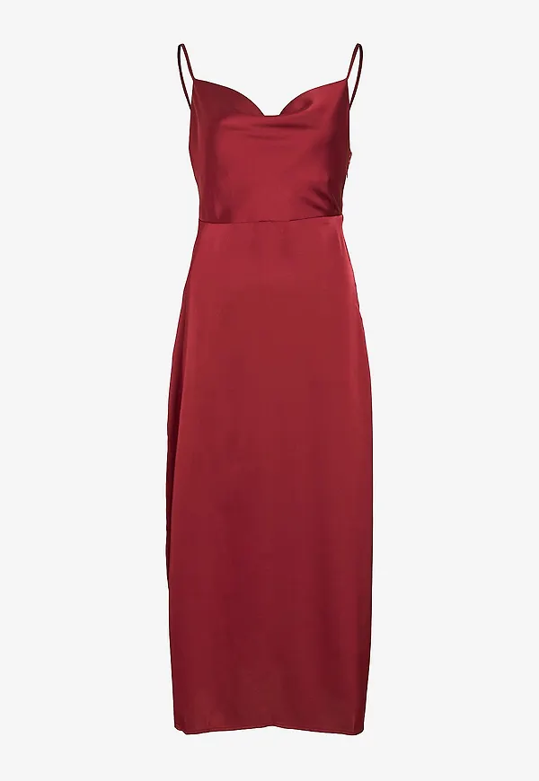 Vila - Maxiklänning viRavenna Strap Ankle Dress - Röd