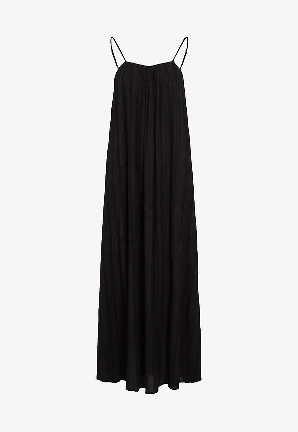 Vila - Maxiklänning viYrina Strap Ankle Dress - Svart