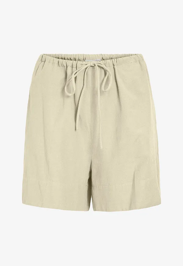 Vila - Shorts viPrisilla RW - Beige