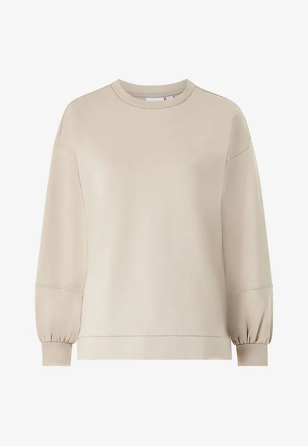 Vila - Sweatshirt viHuria L/S Sweat - Beige