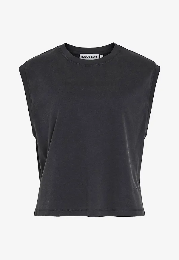 Rouge Edit - Topp rouSophia Tank Top - Grå