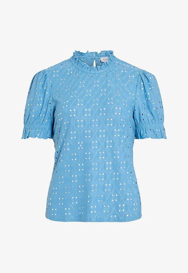 Vila - Topp viKawa S/S Flounce Top