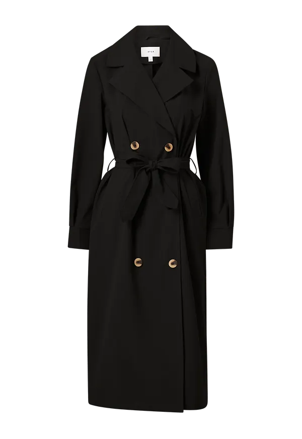 Vila - Trenchcoat viMersin Long Trenchcoat - Svart - 36