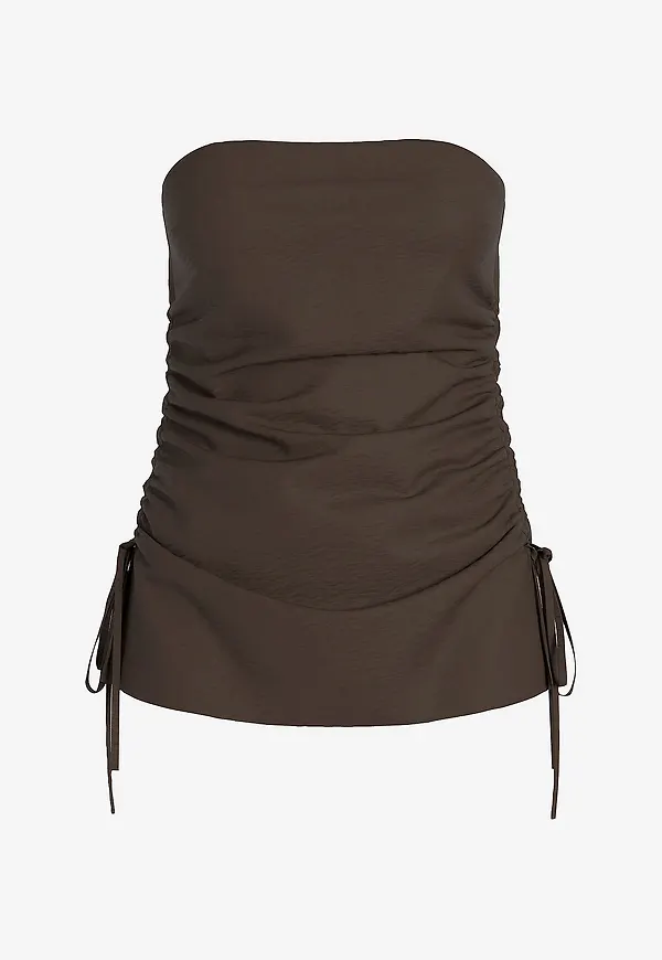 Vila - Bandeautopp viJana Bandeau - Brun