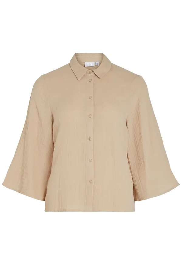 VILA Blus 'Ginia' ljusbeige