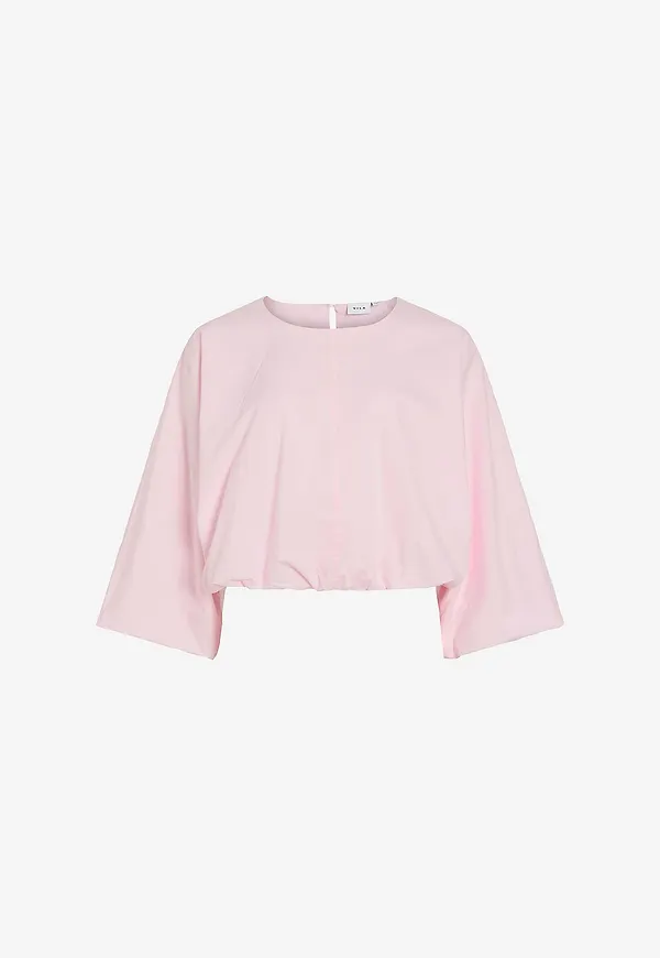 Vila - Blus viLaluna 7/8 ballon - Rosa