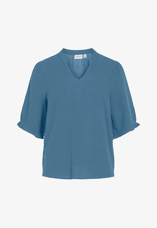 Vila - Blus viLania 2/4 Top - Blå