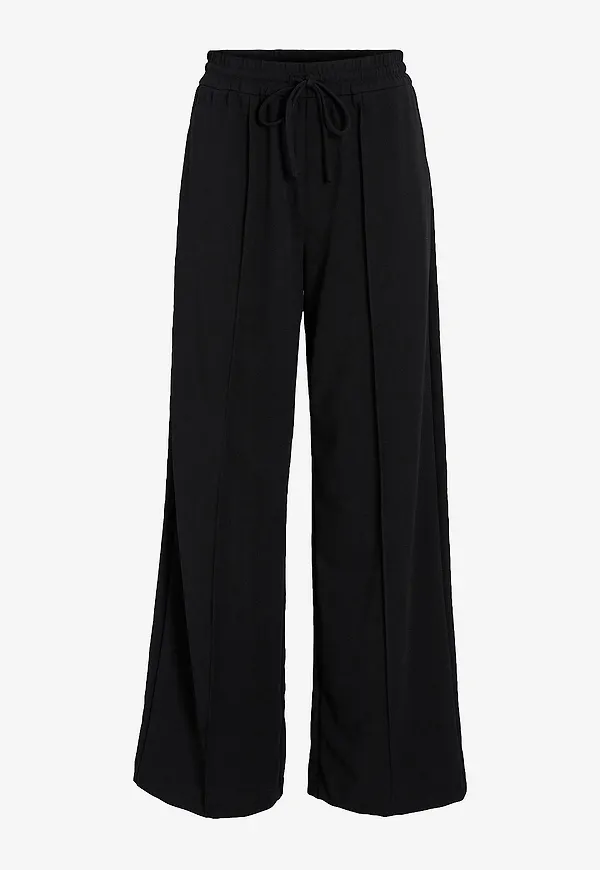 Vila - Byxa viClua HW Wide - Svart