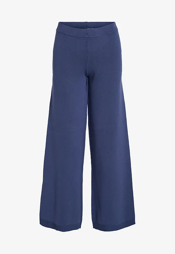 Vila - Byxor viSway Knit - Blå
