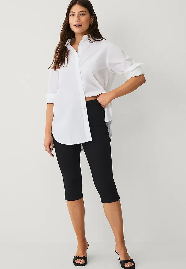 Vila - Caprijeans viJeggy RW Capri - Svart
