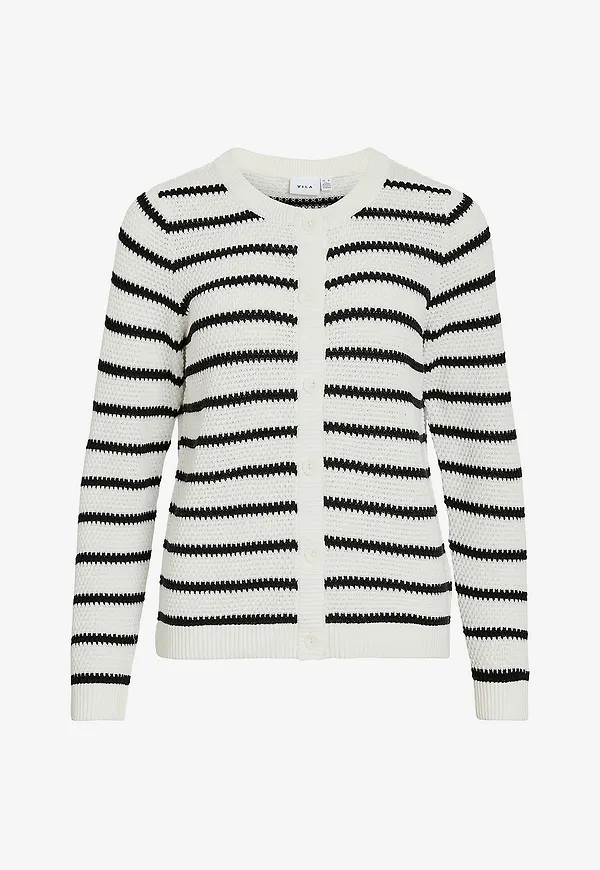 Vila - Cardigan viDalo O-neck - Vit