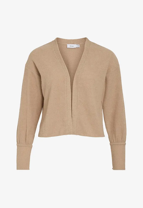 Vila - Cardigan viLuna L/S - Beige