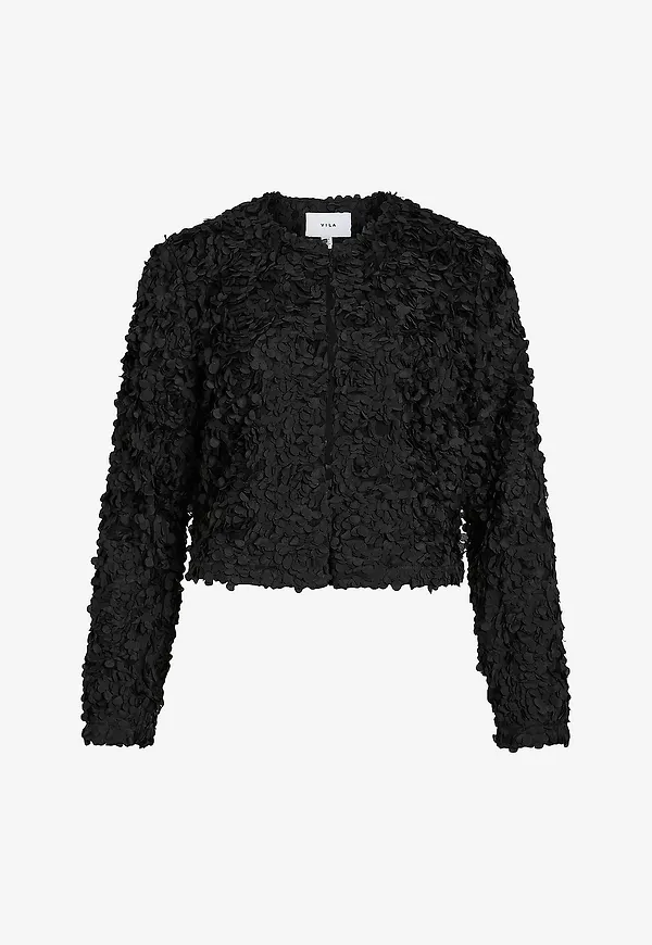 Vila - Cardigan viRosie L/S - Svart