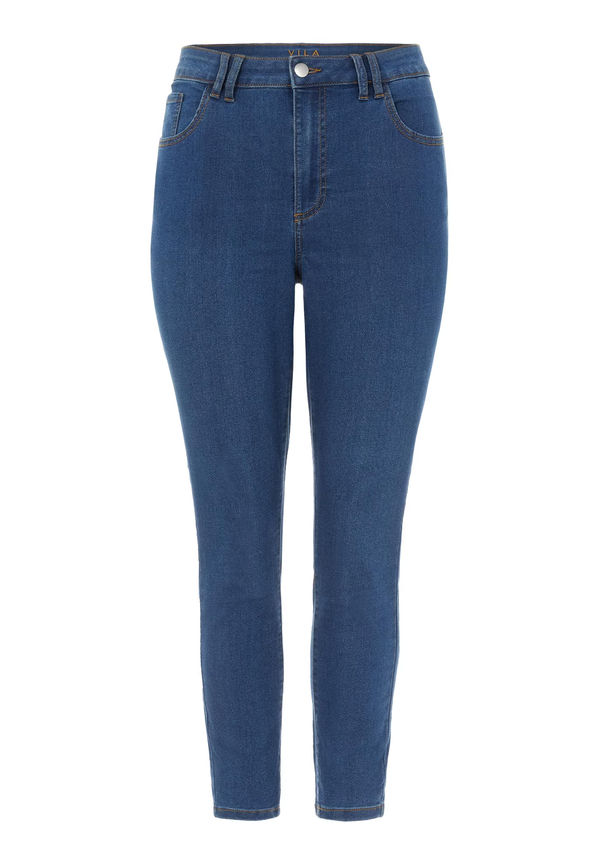 Vila Curve Jeans 'Ana' blå denim